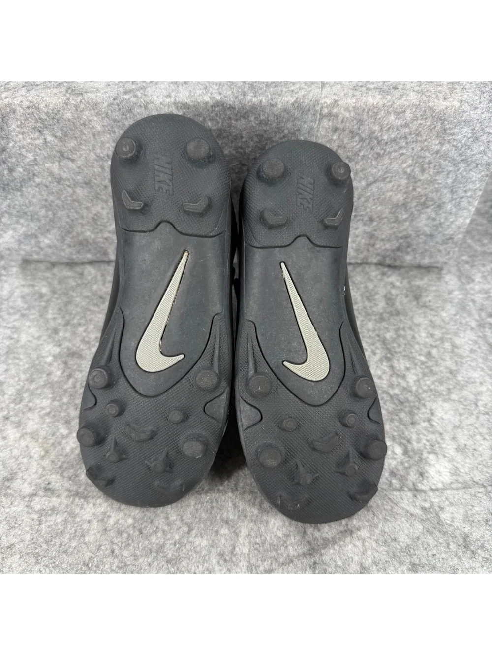 Nike Junior Mercurial Vapor 14 Club Soccer Cleats CV0833-004 Black Gray Size 12C